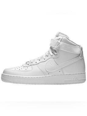 White High-Top Nike Air Force 1